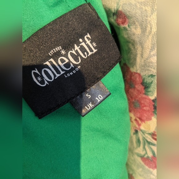 Green pencil dress size Small - Picture 6 of 8